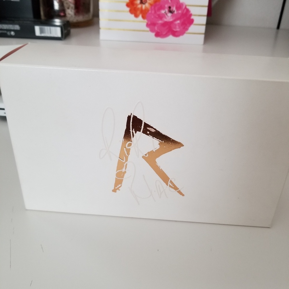 Rihanna MAC Rose Gold Makeup Bag